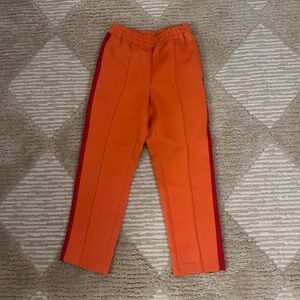 Scotch & soda Orange and Red cropped trouser Pants